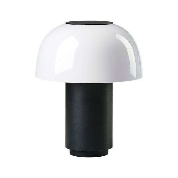 Melna alumīnija LED galda lampa ar regulējamu spilgtumu (augstums 22 cm) Harvest – Zone