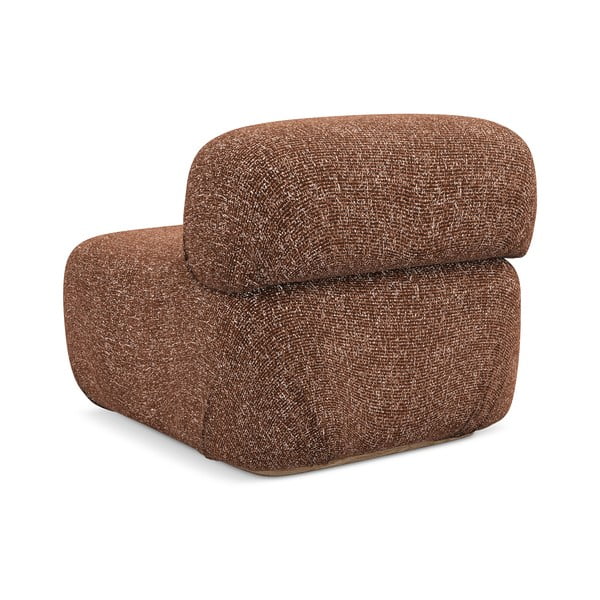 Oranža/brūna modulārā dīvāna daļa Ailani – Makamii-image-4