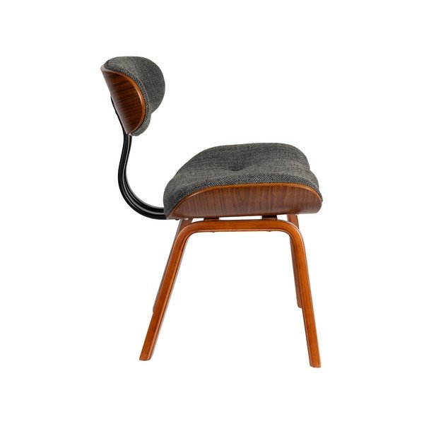 Pelēks/brūns polsterēts pusdienu krēsls Blackwood – Dutchbone-image-3