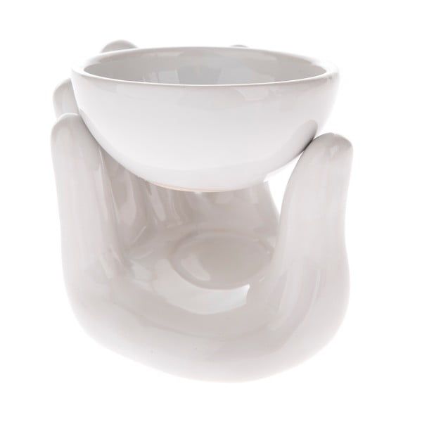 Balta keramikas aromterapijas lampa Dakls Posture