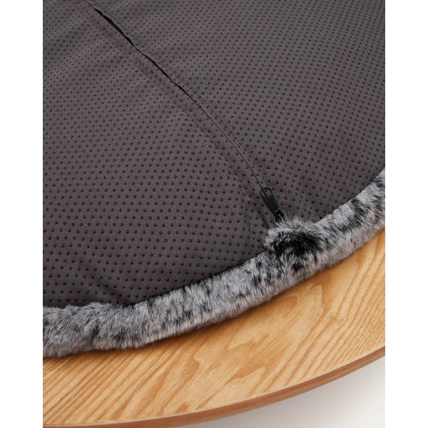 Pelēka mājdzīvnieku gulta mājdzīvniekiem ø 70 cm Bunola – Kave Home-image-3