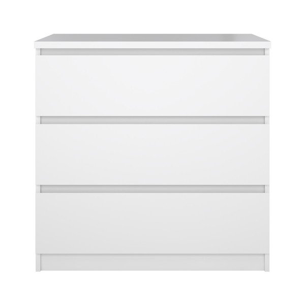 Balta kumode 77x76x50 cm Naia – Tvilum-image-2