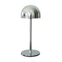 Sudraba krāsas LED galda lampa ar tālvadību un metāla abažūru (augstums 30 cm) Tim – Sirius