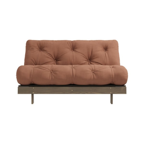 Oranžs/vara krāsas izvelkamais dīvāns 140 cm Roots – Karup Design