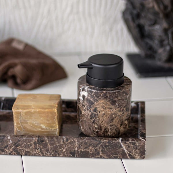 Brūns marmora ziepju dozators 200 ml Marble – Mette Ditmer Denmark-image-1