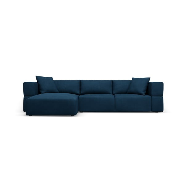 Zils stūra dīvāns (ar kreiso stūri) Esther – Milo Casa