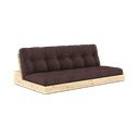 Tumši brūns izvelkamais dīvāns 196 cm Base – Karup Design