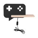 Melns bērnu gaismeklis Console – Candellux Lighting