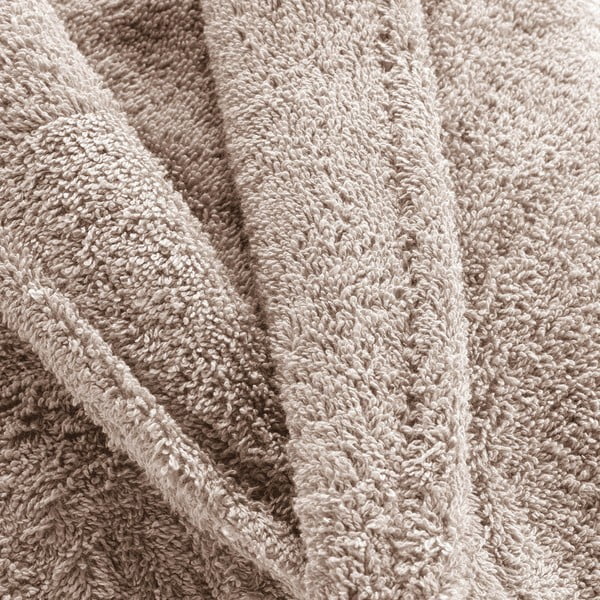 Gaiši brūns kokvilnas halāts M Tendresse – douceur d'intérieur-image-2