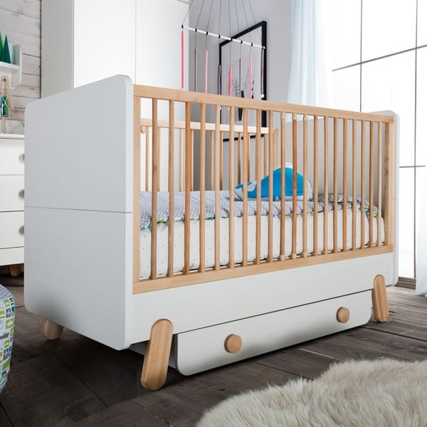 Atvilktne zem bērnu gultiņas Pinio I´ga, 70 x 140 cm-image-2