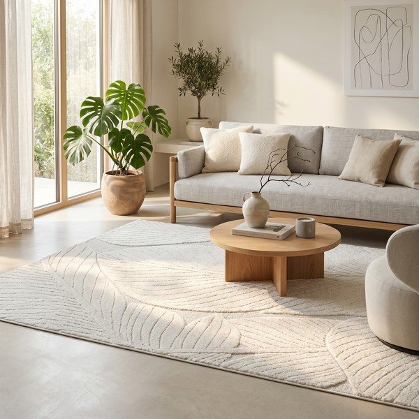 Krēmkrāsas paklājs 120x170 cm Lamina – ESTE-image-2