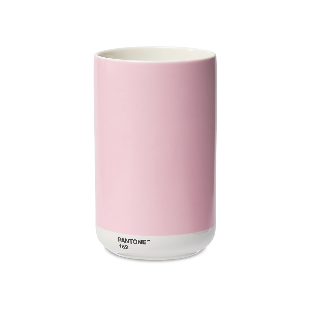 Gaiši rozā keramikas vāze – Pantone