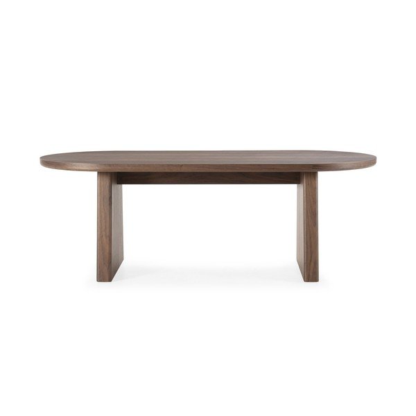 Ēdamgalds ar riekstkoka imitāciju 100x200 cm Blair – MOME-image-1