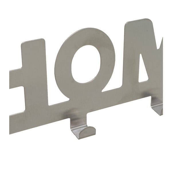 Matētas sudraba krāsas metāla durvju pakaramais 32 cm Home – Casa Selección-image-3