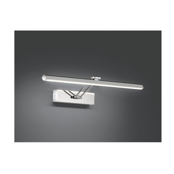 Sudraba krāsas LED sienas lampa Baabe – Fischer & Honsel-image-1