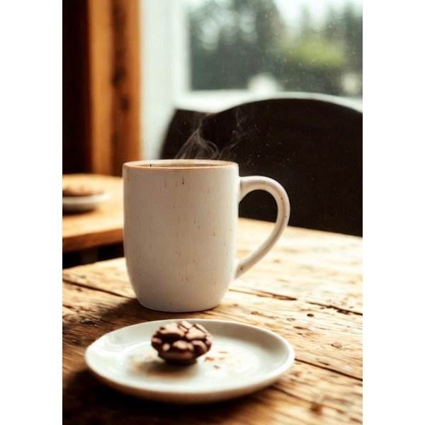 Krēmkrāsas krūze 300 ml Cafe – Ladelle-image-1