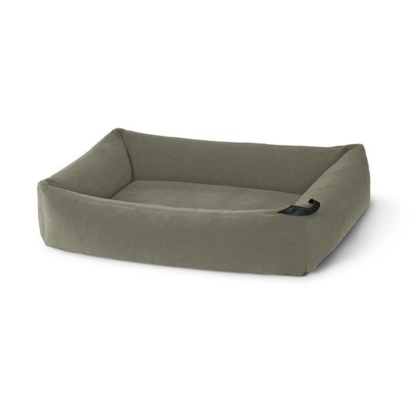 Salvijas zaļa mājdzīvnieku gulta suņiem 110x87 cm Comodo Sage M/L – MiaCara