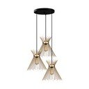 Metāla piekaramais lukturis zelta krāsā ø 34 cm Izmir – Squid Lighting