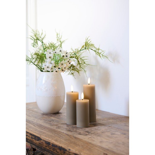 Pelēki gaismas dekori (3 gab.) Smilla – Sirius-image-1