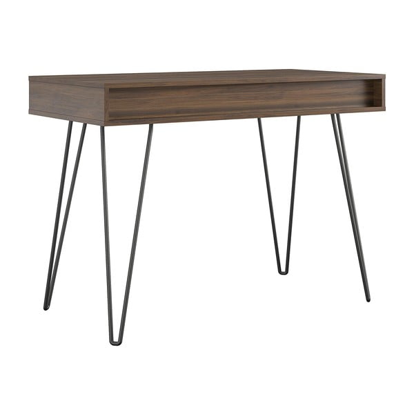 Darba galds ar riekstkoka imitāciju 49x104 cm Concord – Novogratz-image-2