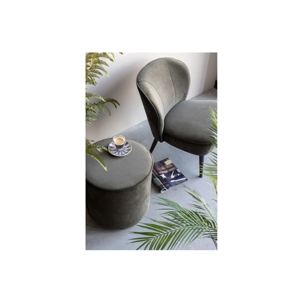 Olīvzaļš pufs WOOOD Sara High-image-3