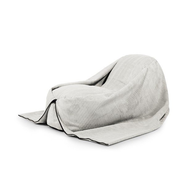 Krēmkrāsas velveta bērnu sēžammaiss Cocoon 120 – SLOWDOWN
