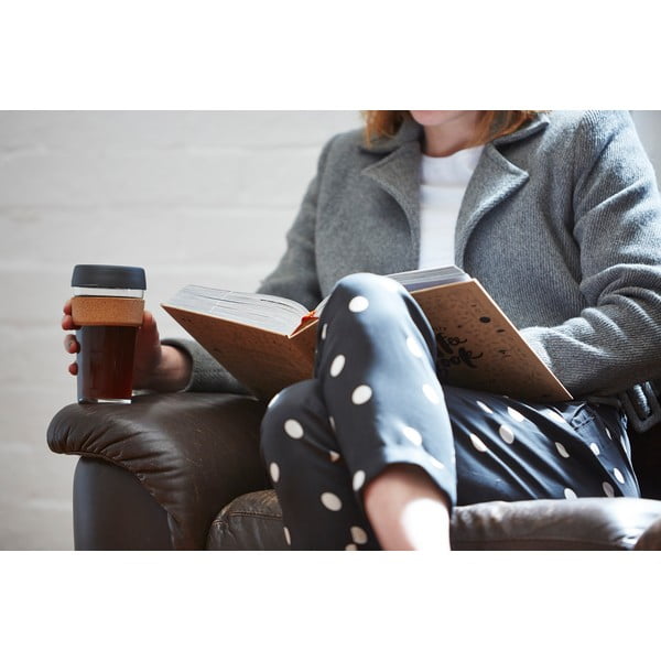 Melna/brūna ceļojumu krūze 454 ml Brew Cork Nitro L – KeepCup-image-1