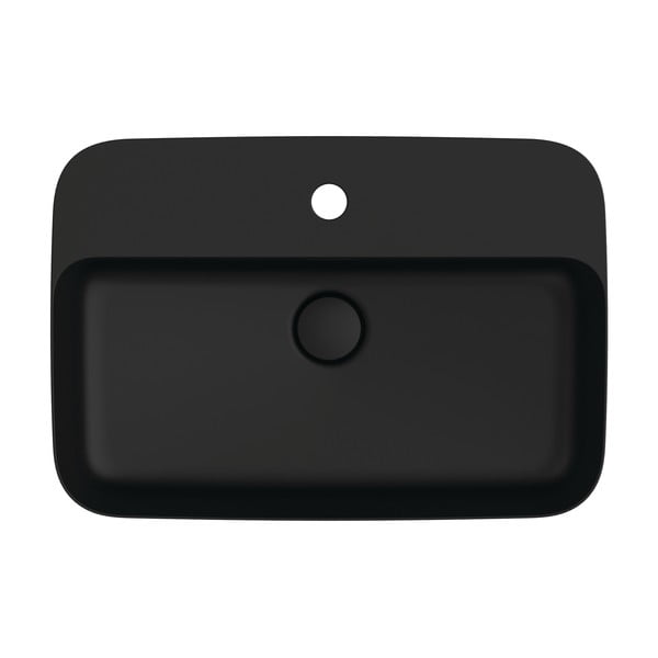 Matēti melna keramikas izlietne 55x38 cm Ipalyss – Ideal Standard-image-2