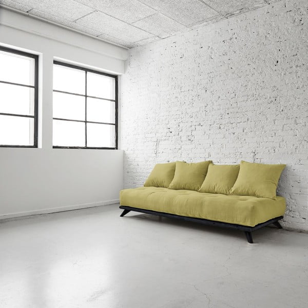 Dīvāns Senza Black/Avocado Green-image-2