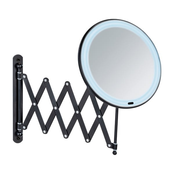 Kosmētikas spogulis ar gaismu/palielināmais ø 20 cm Barona – Wenko