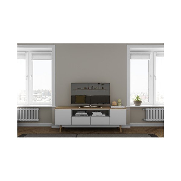 Balta TV kumode TemaHome Lyon-image-2