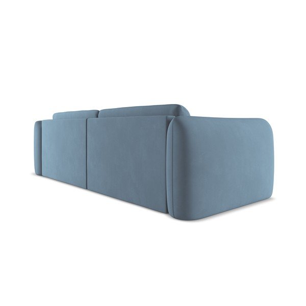 Gaiši zils dīvāns 210 cm Hoku – Makamii-image-4