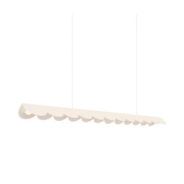 Bēša alumīnija LED piekaramā lampa BISCUIT – Thoro