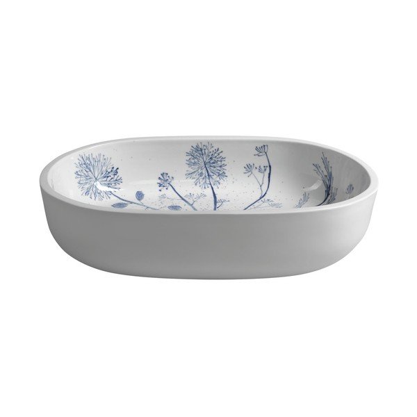 Balta keramikas izlietne 60x40 cm Priori – Sapho-image-3