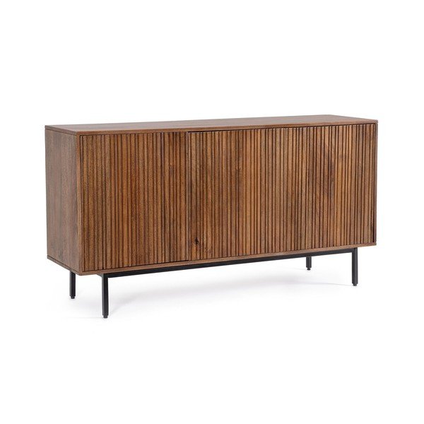 Dabīga toņa mango masīvkoka kumode 140x75x40 cm Tadita – Bizzotto