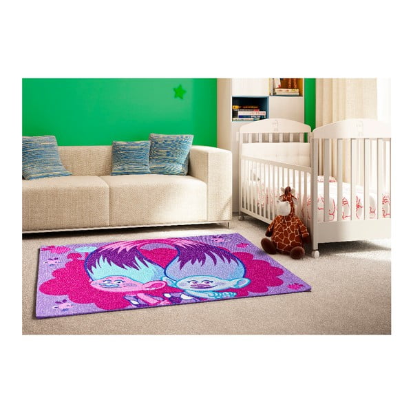 Bērnu paklājs Universal Trolls Cool, 95 x 133 cm