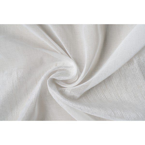 Balts dienas aizkars 140x260 cm Musette – Mendola Fabrics-image-3