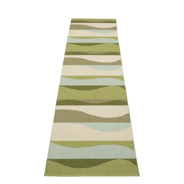 Zaļš iekštelpu un āra celiņa paklājs 70x300 cm Urvi Woods – Pappelina-image-2