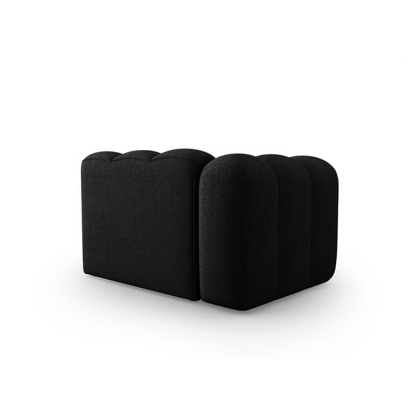 Melns/antracīta pelēks modulārais dīvāns (ar kreiso stūri) Lupine – Micadoni Home-image-3