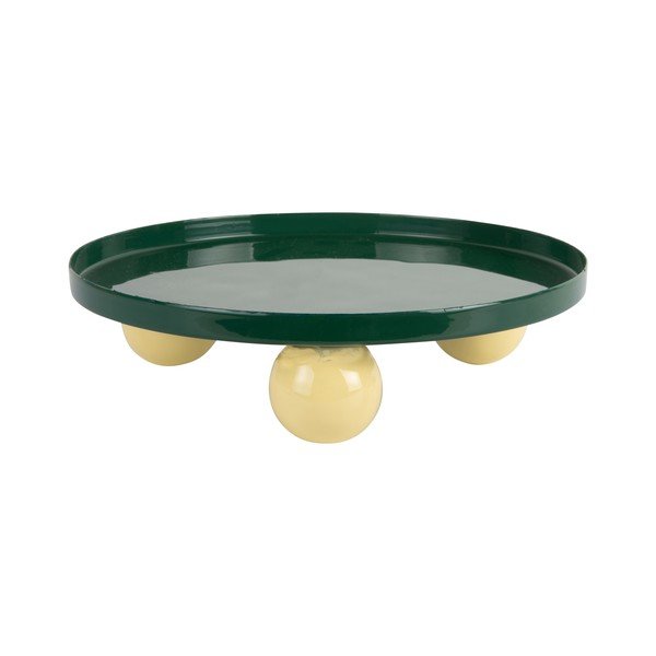 Metāla dekoratīva paplāte ø 25 cm Double Funky – PT LIVING