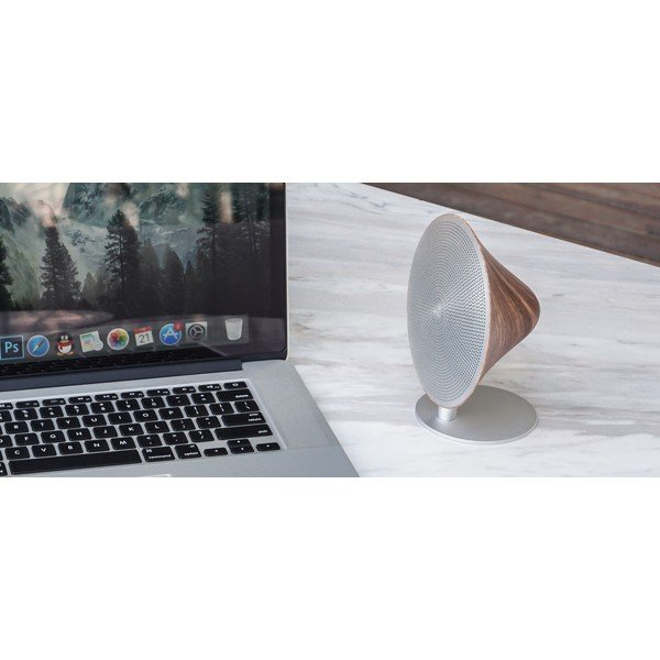 Tumši brūns bluetooth skaļrunis Gingko Halo-image-3