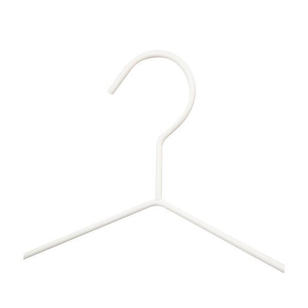 2 baltu apģērbu pakaramo komplekts ar koka detaļu Compactor Frosted-image-3