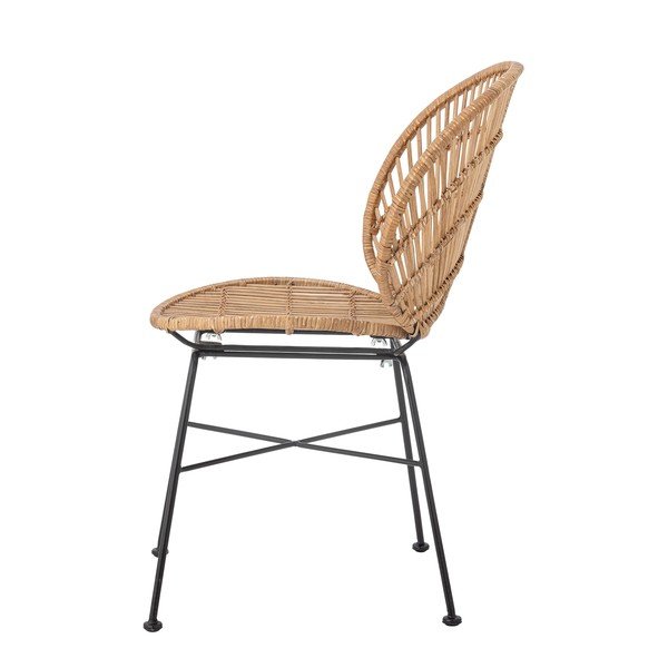 Dabīga toņa rotangpalmas pusdienu krēsls Fiore – Bloomingville-image-2