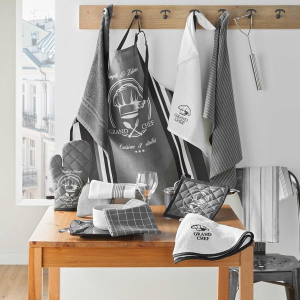 Kokvilnas virtuves cimds Grand Chef – douceur d'intérieur-image-1