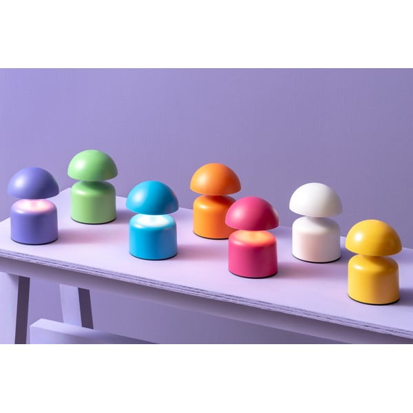 Zila galda lampa ar metāla abažūru (augstums 15 cm) Impetu – Leitmotiv-image-1