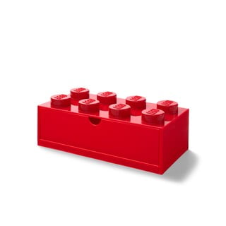 Sarkana galda kaste ar atvilktni LEGO®, 31 x 16 cm