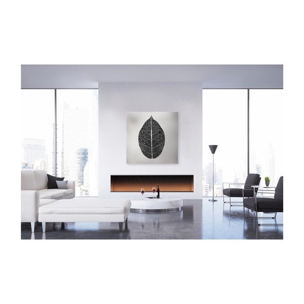 Attēls uz audekla Styler Silver Leaf, 60 x 60 cm-image-1