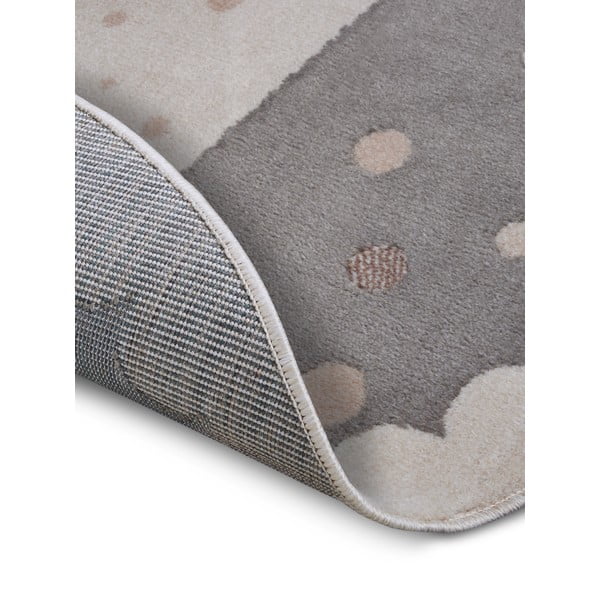 Pelēks bērnu paklājs ø 100 cm Crown – Hanse Home-image-3