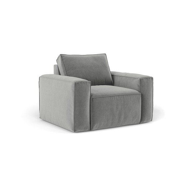 Cosmopolitan Design Florida pelēks krēsls-image-2