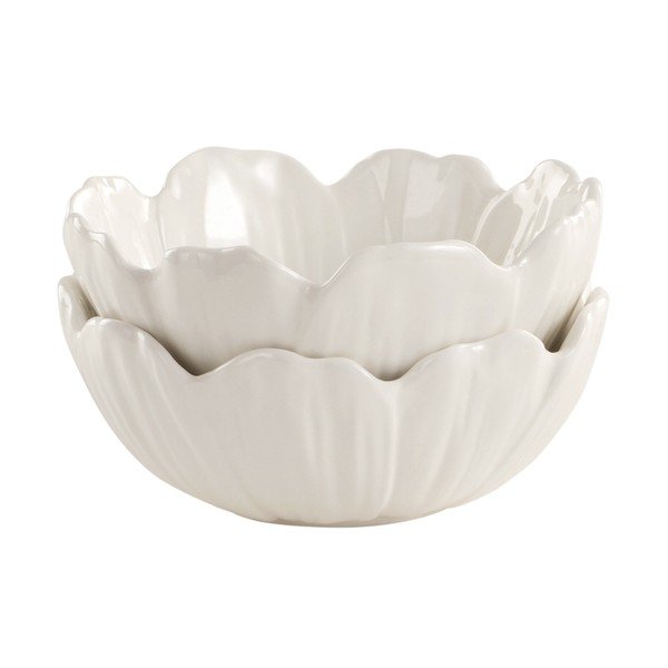 Baltas porcelāna salātiem bļodiņas (2 gab.) Eira – Jotex